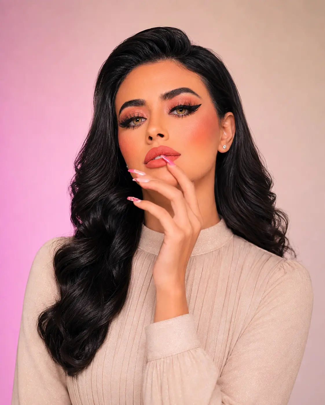 بـــكـــج ميكب سهرة ناعم + تسريحة شعر 💄👩🏼